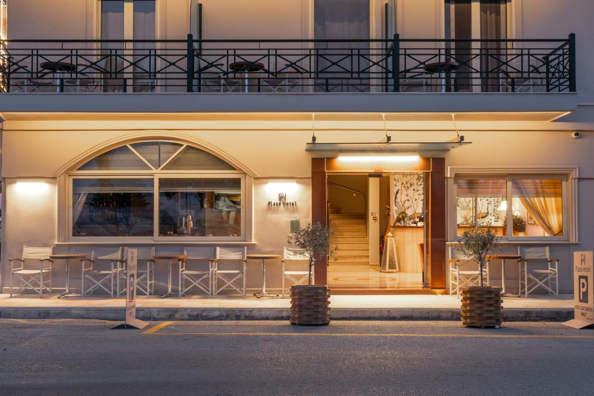 Plaza Hotel Zakynthos stad Exteriör bild